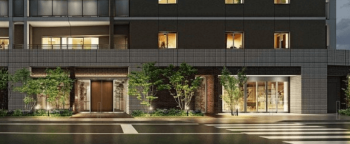 クレヴィア朝霞台　エントエランスアプローチ完成予想図