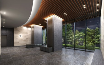 シエリア仙台新寺　エントランスホール完成予想CG