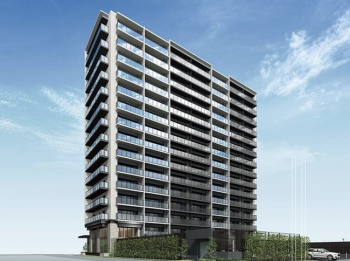 シティハウス新森　外観完成予想図