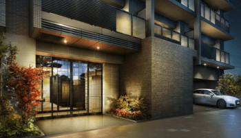 プレディア名古屋城西　エントランスアプローチ完成予想図