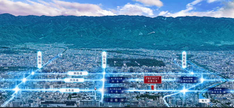 ファイル:プレミスト京都五条 周辺写真CG合成.png