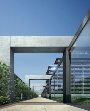 メガシティテラスII街区　グランドコリドー完成予想図