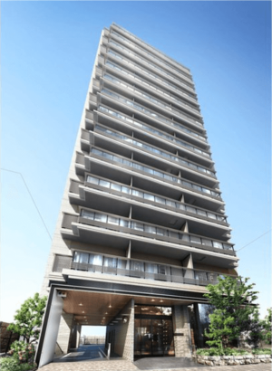 リビオレゾン八王子レジデンス　外観完成予想図