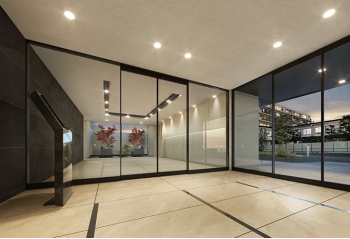 アルファステイツ衣山駅　エントエランスホール完成予想図