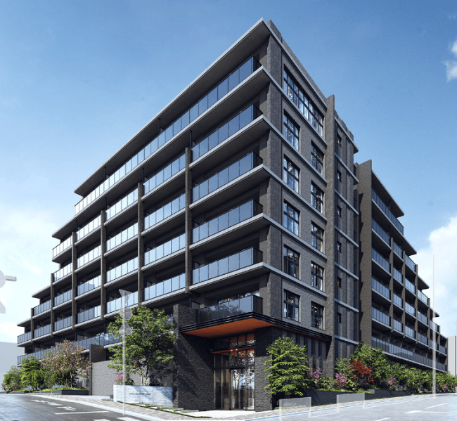 ファイル:クレヴィア荏原町GARDEN 外観完成予想図.png