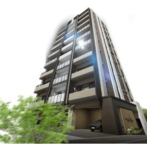 グランドキャッスル医生ヶ丘ルバート　外観完成予想図