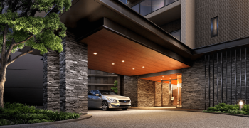 シティテラス八千代緑が丘ブリーズコート　エントランス完成予想CG