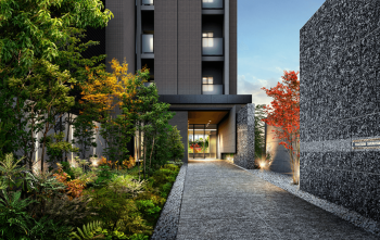 プラセシオン桜山  エントランスアプローチ完成予想CG