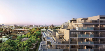 プレミスト新小岩 親水公園　外観完成予想CG1