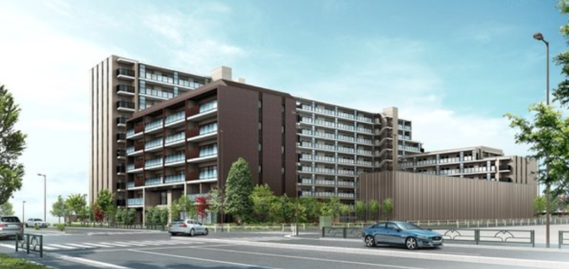 ファイル:ポレスター昭和記念公園 外観完成予想図2.png