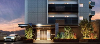 モアグレース勝川　エントランスアプローチ完成予想図1