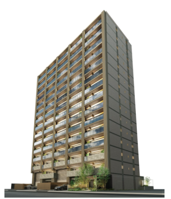 レ・ジェイド上前津　外観完成予想図