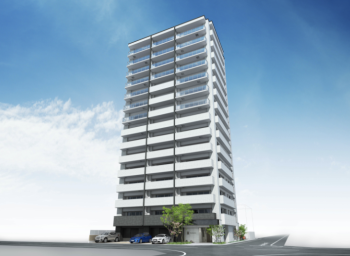 ヴェルディ岡山駅前　外観完成予想図