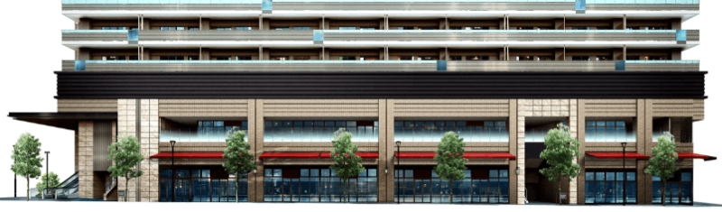 ファイル:Brillia（ブリリア）Tower 千葉 エントエランスアプローチ完成予想図2.png