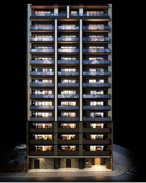 アイステージ府中大須　外観完成予想図