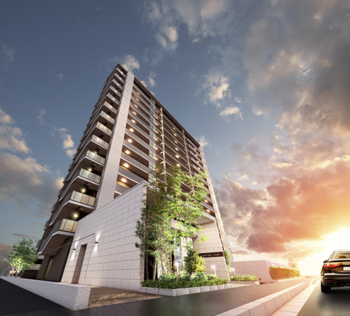 アルファステイツ問屋町（愛媛）　外観完成予想図