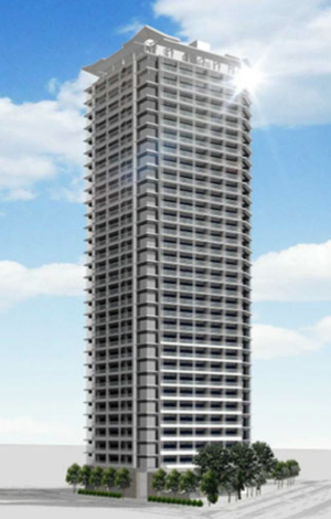 イトーピア浜離宮建替え計画　完成イメージ