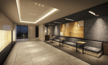 サーパス大橋高千穂通り　エントエランスホール完成予想図