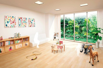 リバーガーデン我孫子前　キッズルーム兼集会室 完成予想図