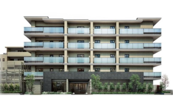 ローレルコート西宮里中町　外観完成予想図