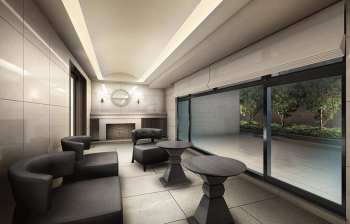 ワコーレ夙川羽衣町　ラウンジ完成予想CG