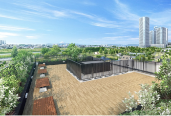 ヴェレーナグラン二子玉川　スカイビューガーデン完成予想図