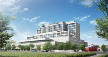 仙台医療センター完成予想図