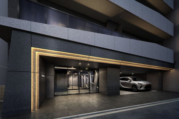 イノバス名駅　エントエランスアプローチ完成予想図