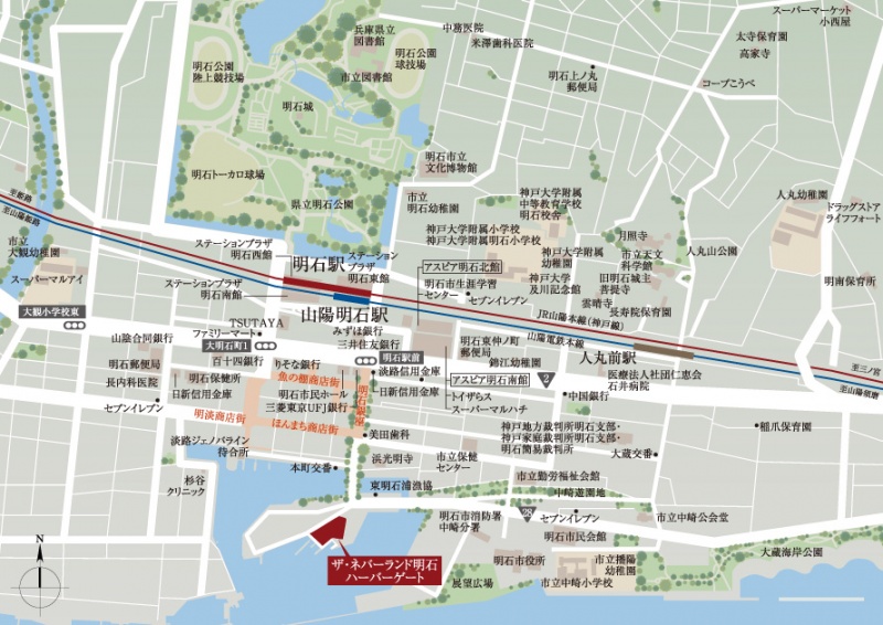 ファイル:ザ・ネバーランド明石 ハーバーゲート周辺施設.jpg