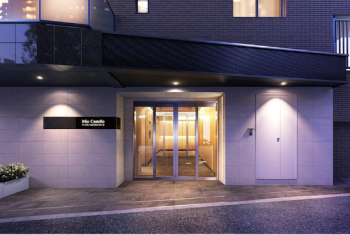 ミオカステーロ府中緑町III　エントエランスアプローチ完成予想図