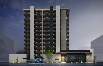 （仮称）ASSOCIA 博多 吉塚 TERRACE　外観完成予想図