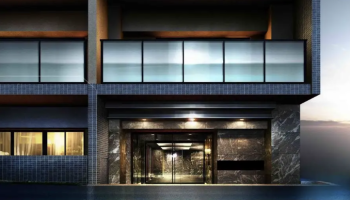 オープンレジデンシア横浜星川　エントエランスアプローチ完成予想図