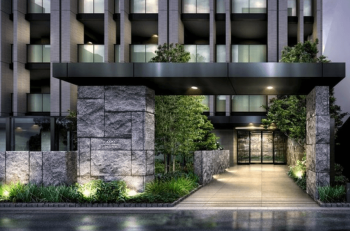 クリオ学芸大学ザ・クラシック　エントランスアプローチ完成予想図