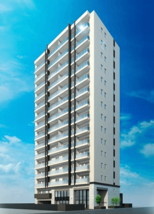 シティホーム札幌ステーションフロント　外観完成予想図