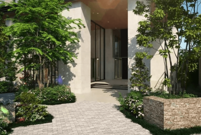 ファイル:プラウド向ヶ丘遊園 エントエランスアプローチ完成予想図.png