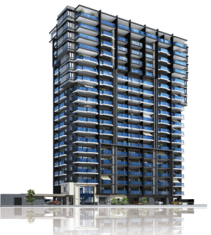 ライブスクエア小倉駅オーシャンテラス　外観完成予想図3