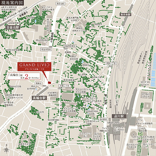 ファイル:現地案内図 高輪170109.gif