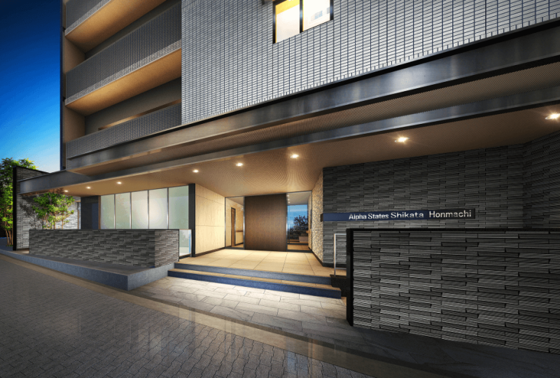 ファイル:アルファステイツ鹿田本町 エントランスアプローチ完成予想図.png