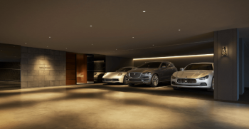 グランドメゾンThe覚王山向陽町　地下駐車場完成予想図