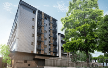 シエリア京都二条　外観完成予想図2