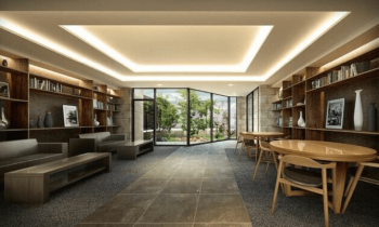 トラストレジデンス基山　ラウンジ完成予想図