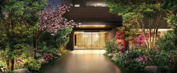 プレイズ北千住　エントランスアプローチ完成予想CG