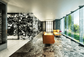 レーベン北戸田 LUMINOUS　エントエランスホール ラウンジ 完成予想図