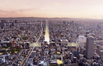 （仮称）グランドメゾン大阪上本町　周辺写真CG合成