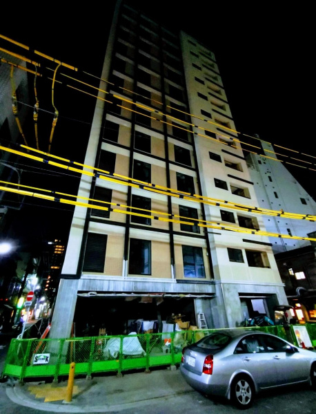 ファイル:インプレスト東京八丁堀ル・サンク 建設現場（2019.8.9）.jpg