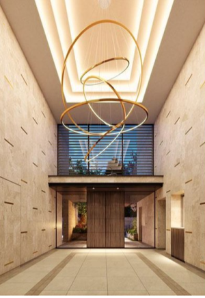 グランドメゾン代沢三丁目　エントランスホール完成予想CG