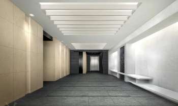 シティハウス東京八重洲通り　エントランスホール完成予想CG