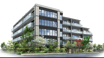 ディアナコート二子玉川翠景　外観完成予想図