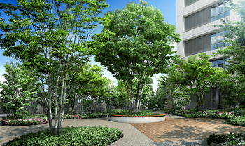 ブランズ川口本町 ふれあいデッキ完成予想CG