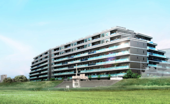 プレミアムレジデンス立川　外観完成予想図